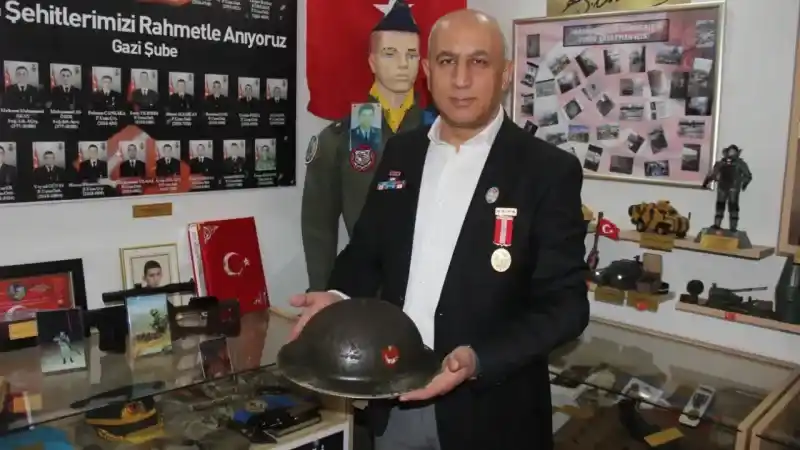 Gazinin müzesinde gurur ve hüzün bir arada