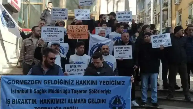 Şoförlerden Erdoğan'a: Hani babalar sözünü tutardı?