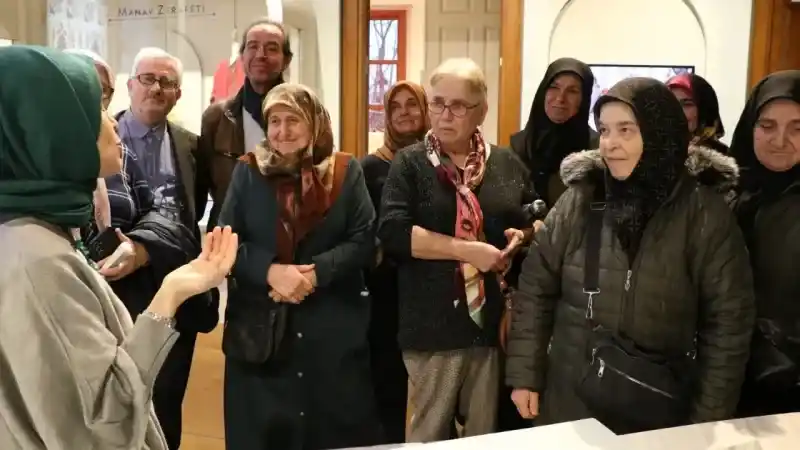 Anılarını hatırlayarak duygu dolu anlar yaşadılar