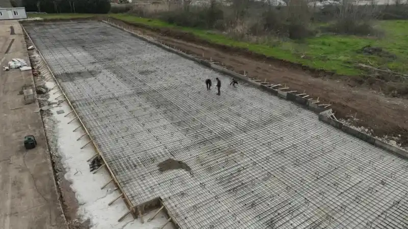 Su Sporları Merkezi'nde çalışmalar devam ediyor