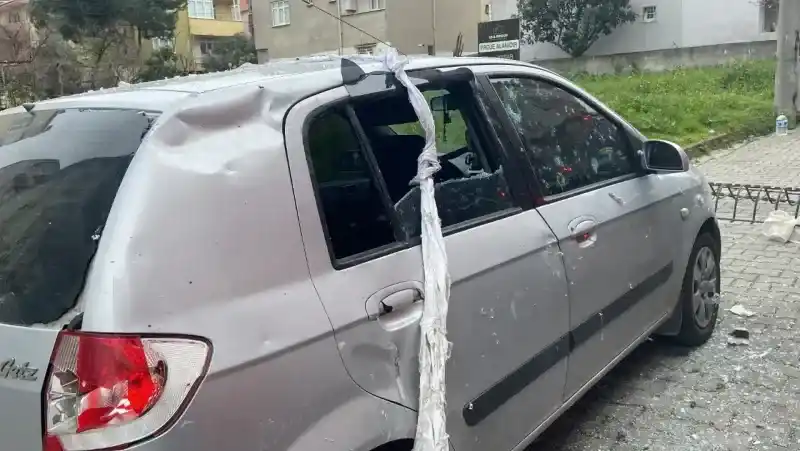 Doğal gaz bomba gibi patladı