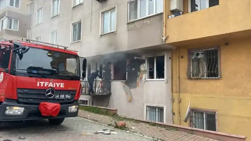 Doğal gaz bomba gibi patladı