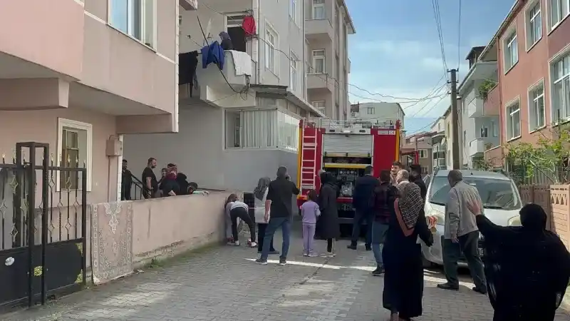 Balkondaki kombi yangın çıkarttı!