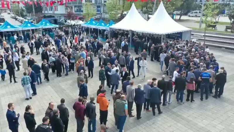 Başiskele’de halk bayramlaştı