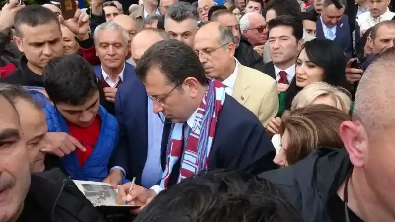 Ekrem İmamoğlu Trabzon’da