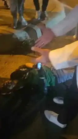 Saldırıya uğrayan motokurye 5 yerinden bıçaklandı
