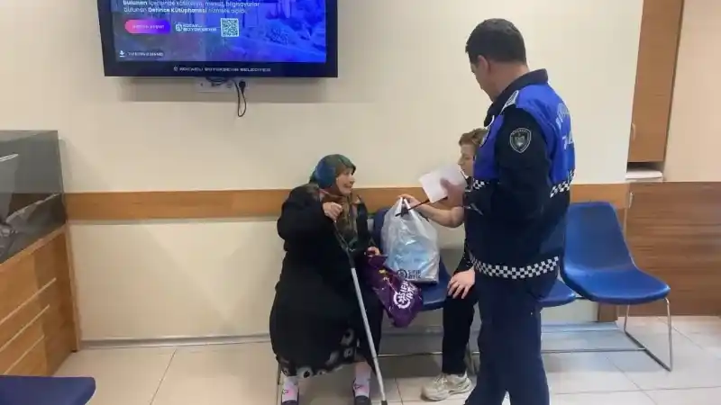 Yürümekte zorluk çekiyordu imdadına koştular
