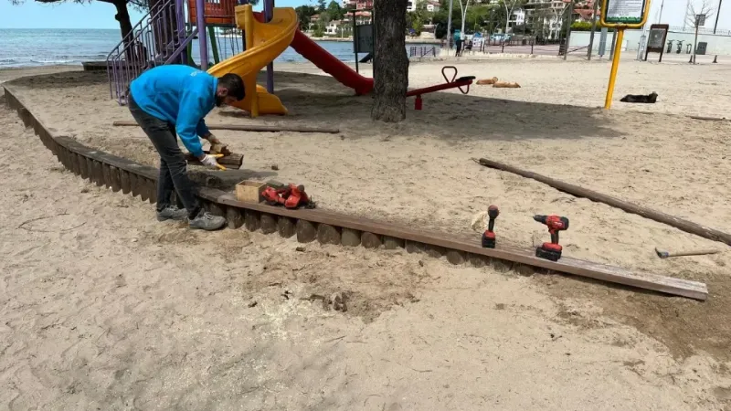 Kocaeli sahillerini yaza hazırlıyorlar
