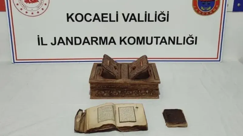 Kocaeli'de ele geçirildi! 14. yüzyıl dönemine ait