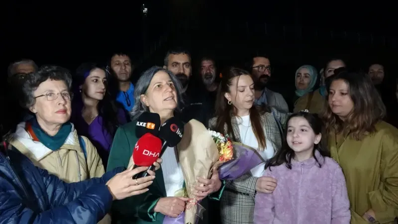 6-8 Ekim olayları davasında Gültan Kışanak tahliye edildi