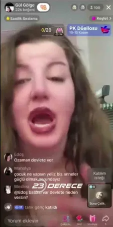 Canlı yayında 8 yaşındaki kızına müstehcen kelimeler kullandı
