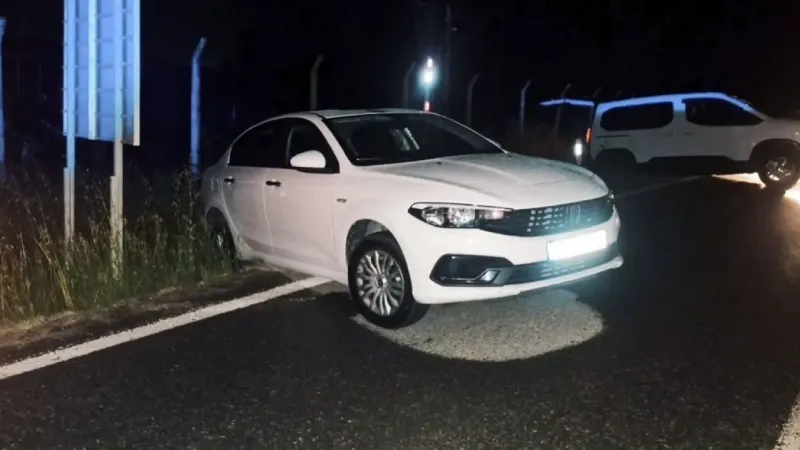 Tekirdağ’da durdurulan araçtaki göçmenler ormana kaçtı!