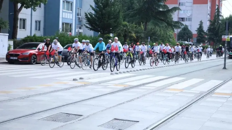 19 Mayıs için pedal çevirdiler