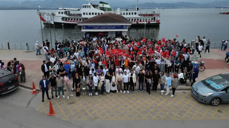 Kocaeli'de 19 Mayıs Gençlik Vapuru şöleni