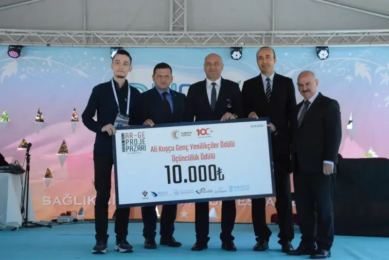 GTÜ öğrencisinden Ar-Ge Proje Pazarında büyük başarı