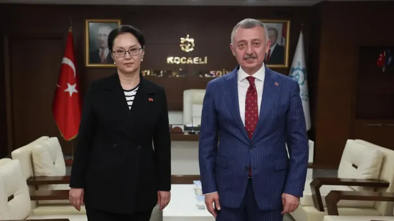 Büyükakın Hindistan ve Kırgızistan Başkonsolosu ile görüştü