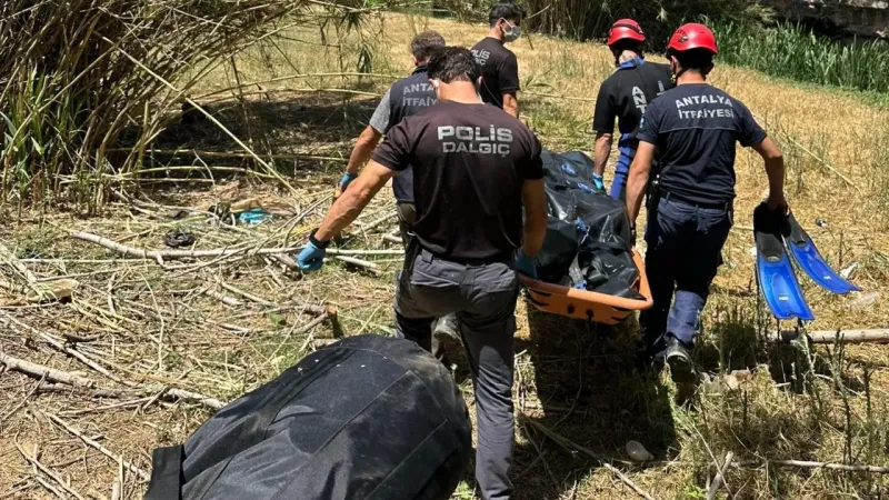 Antalya Düden Çayı’nda erkek cesedi bulundu