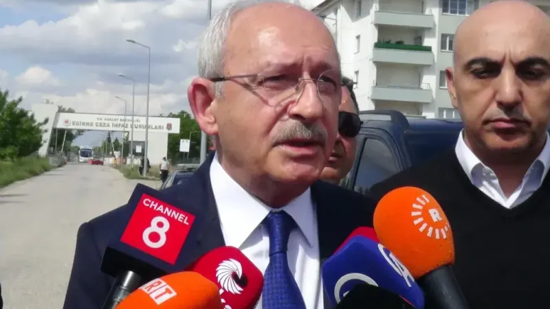 Kılıçdaroğlu'ndan Selahattin Demirtaş'a ziyaret. ‘İçeride tutulmasını asla doğru bulmuyorum’