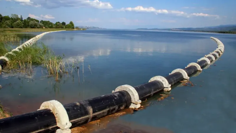 Sapanca Gölü’nden su almaya başladık