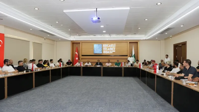 Oda üyelerine KOSGEB destek programı anlatıldı