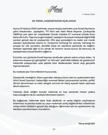 Erdoğan ile Görüşen Akşener Sessizliğini Bozdu!