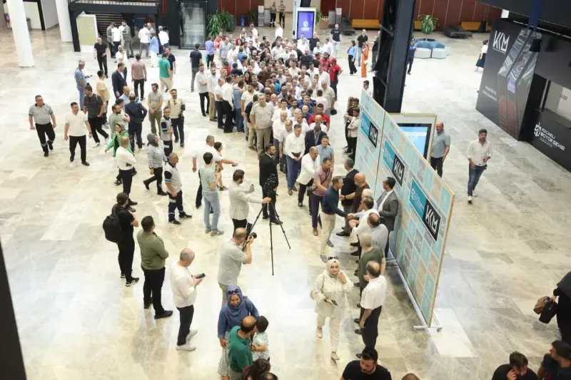 Büyükşehir personelleri bayramlaştı