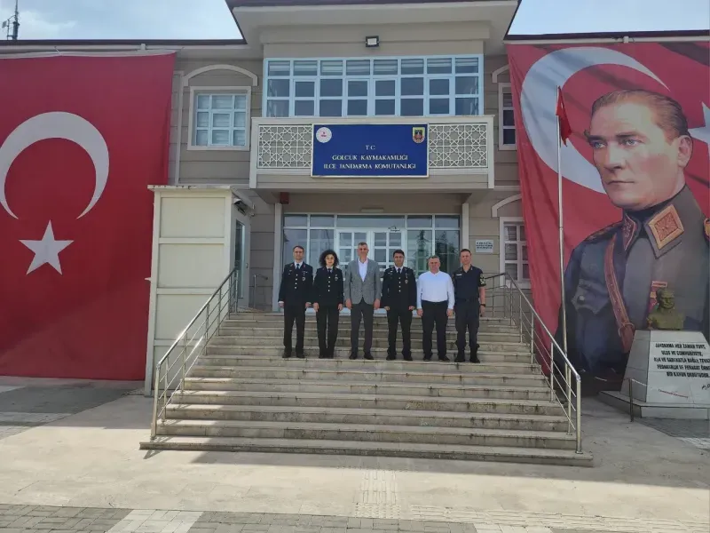 Sezer'den Jandarma Komutanlığı'na 185.kuruluş yıl dönümünü ziyareti!