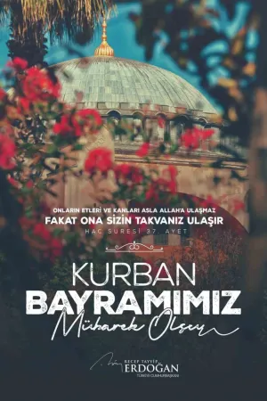 Erdoğan’dan Kurban Bayramı paylaşımı