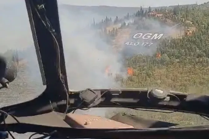 Buca’da orman yangını!
