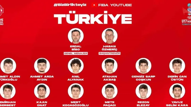 FIBA U17 Basketbol Dünya Kupası’nda Millilerin kadrosu belli oldu