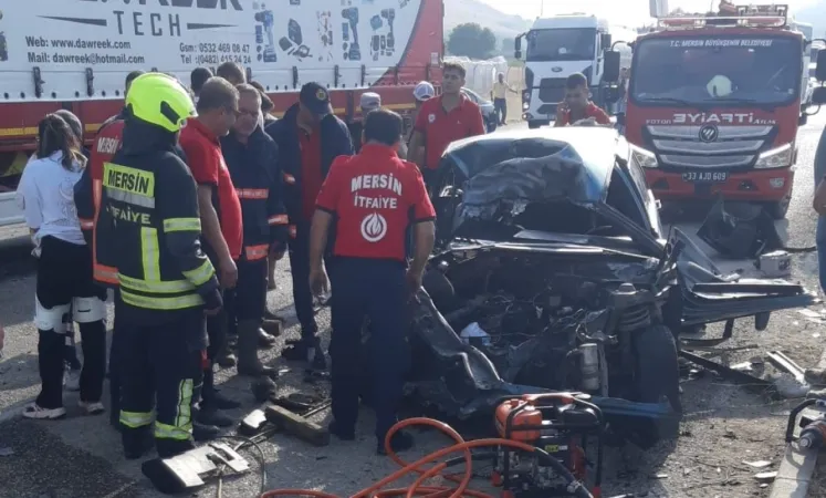 Mersin’de katliam gibi otobüs kazası! 2 ölü ve çok sayıda yaralı!