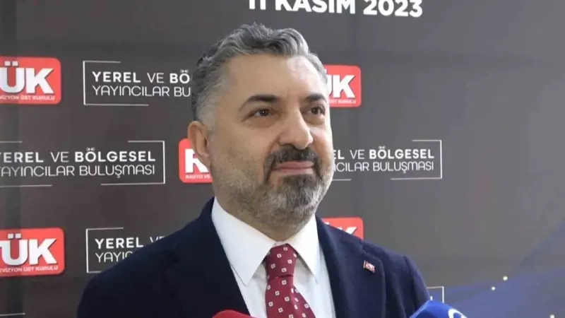 RTÜK Başkanı Şahin’den Kayseri’deki olaylara ilişkin açıklama