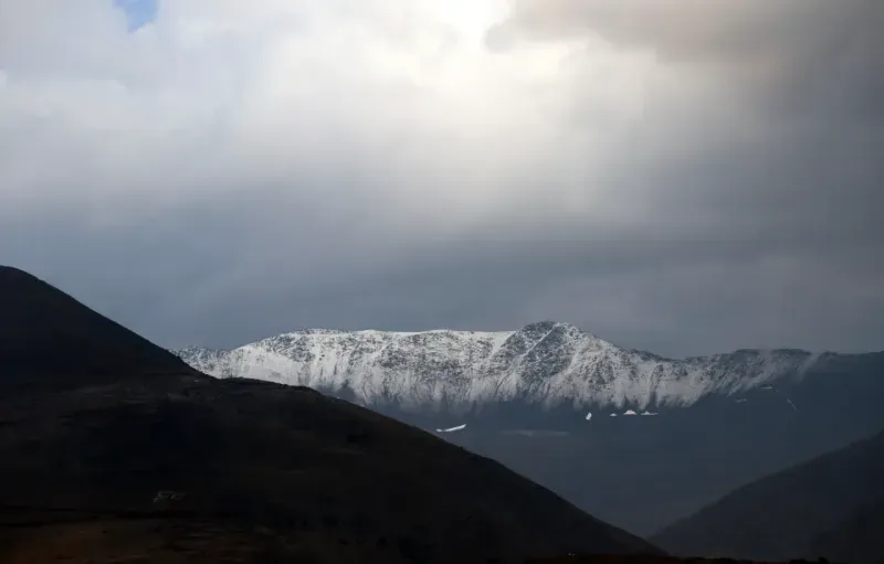 O ilde Temmuz ayında kar yağdı