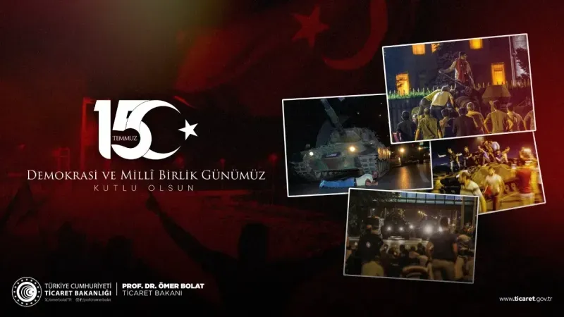 Adalet Bakanı Tunç: “Milletimiz tüm dünyaya bir kez daha demokrasi dersi vermiştir”