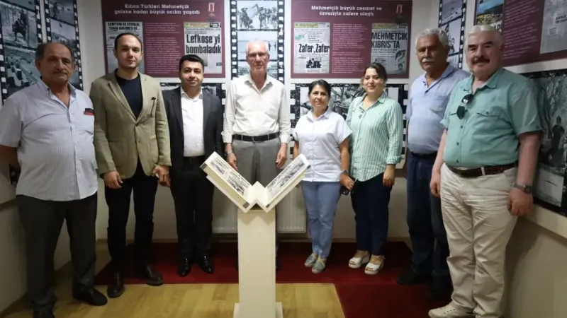 Kıbrıs Gazilerine 50’nci yıl ziyareti