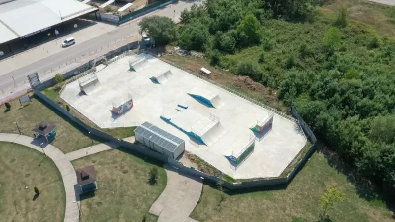 Büyükşehir’den o ilçeye skate park