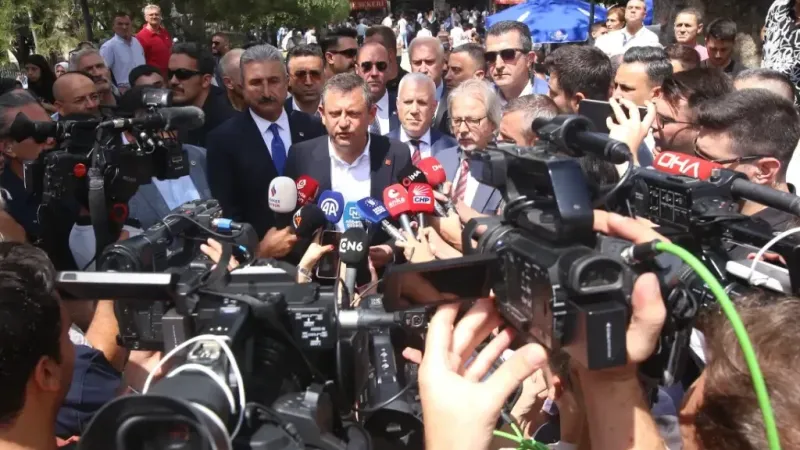 Özgür Özel: “Filistin’deki katliama 'dur' deme zamanıdır”