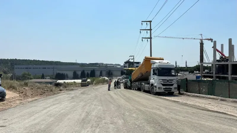 Bu sokağa bin 500 ton asfalt serilecek