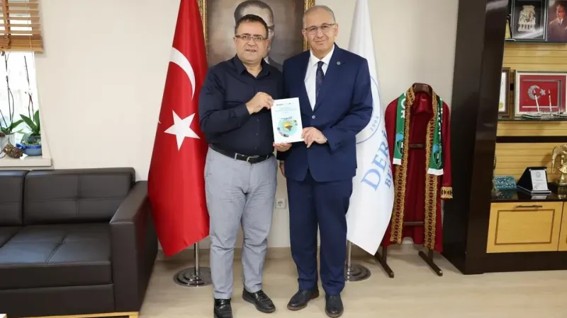 Rektör Cantürk Gökçe'nin konuğu oldu