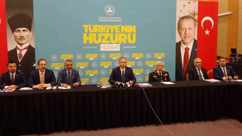 Bakan Yerlikaya: “Geçen yılın ilk 7 ayına göre bu yıl hırsızlık suç oranı yüzde 47 düştü”