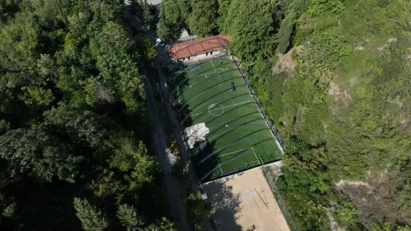 O mahalledeki spor tesisinin üstü kapatılıyor!