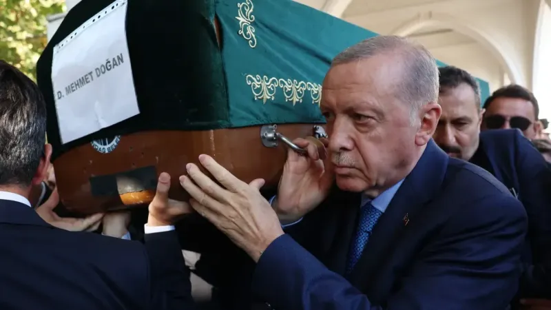Erdoğan, Mehmet Doğan’ın cenazesine katıldı