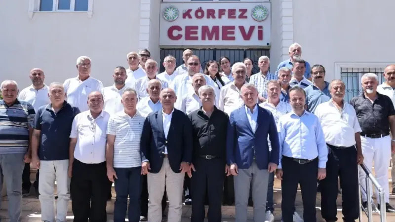Cemevlerinin başkanlarından Büyükakın’a destek teşekkürü