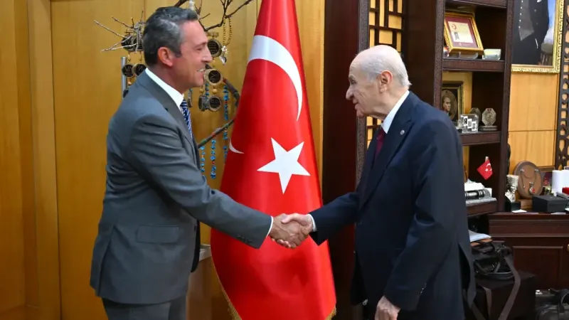 Ali Koç MHP lideri Bahçeli ile görüştü