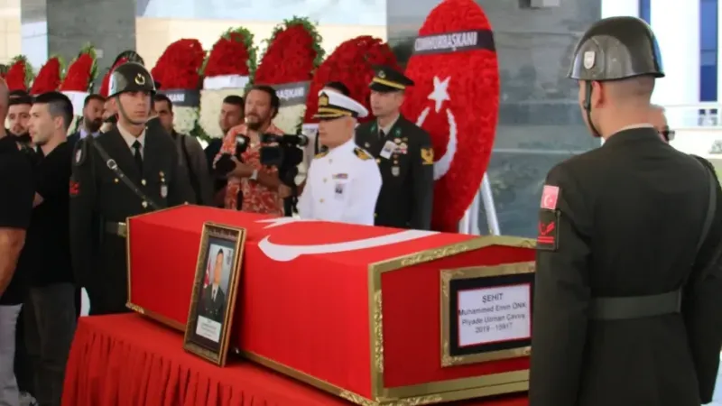 Şehit Piyade Uzman Çavuş Muhammed Emin Önk son yolculuğuna uğurlandı