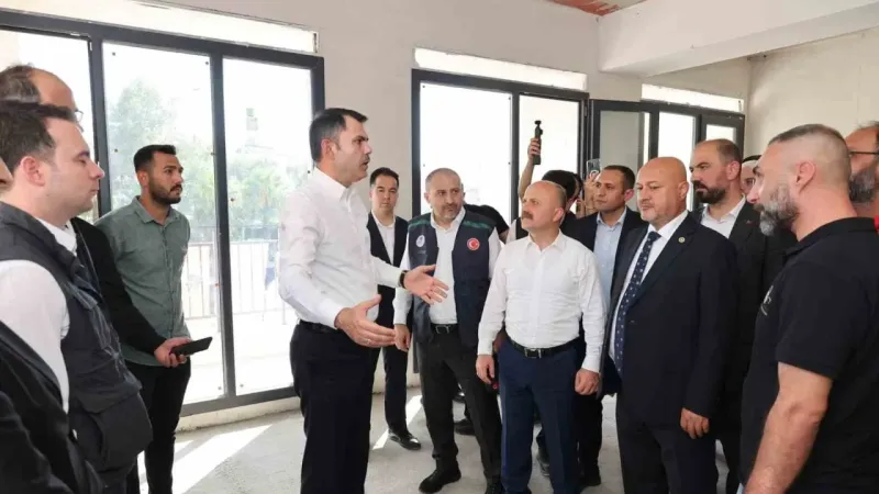 Bakan Kurum: “Konut sayısını 100 bine ulaştıracağız”