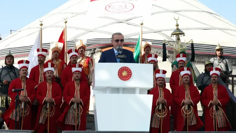 Erdoğan “Bizler bu toprakların emanetçisi değil asıl sahipleriyiz”