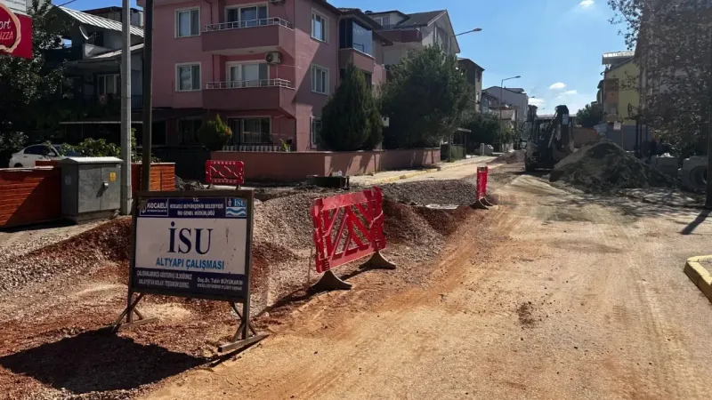 6 Bin 530 metre altyapı hattı
