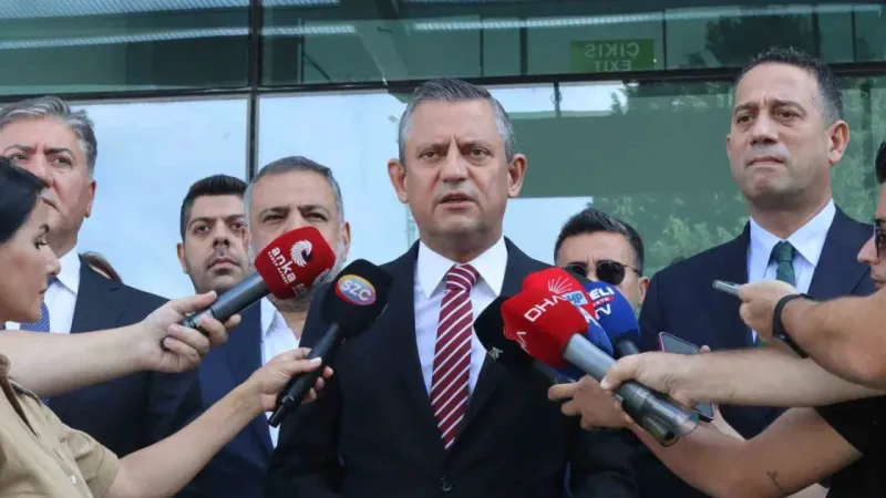 Özgür Özel "Bu ülke yüksek tansiyon istemiyor"
