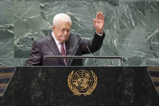 Filistin Devlet Başkanı Abbas: "Filistin bizim vatanımız, ayrılmayacağız"